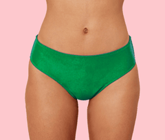 Grüne Menstruations Badeanzug
