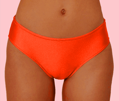 Orange Menstruations-Badeanzug